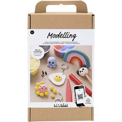 Creativ Company DIY Sets Modellieren Starter Kreativ Set Modellieren, Kreativ Bo