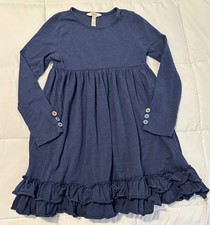 Matilda Jane Just Imagine Blue Lap Girls Dress EUC Size 8