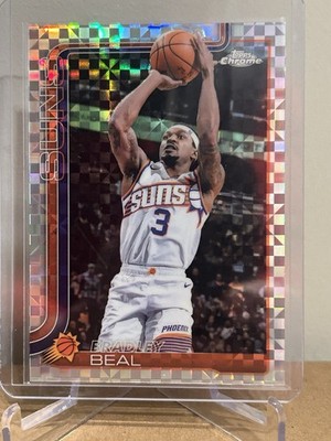 2025/2026 Topps Chrome Bradley Beal X-Fractor Refractor #194 Phoenix Suns