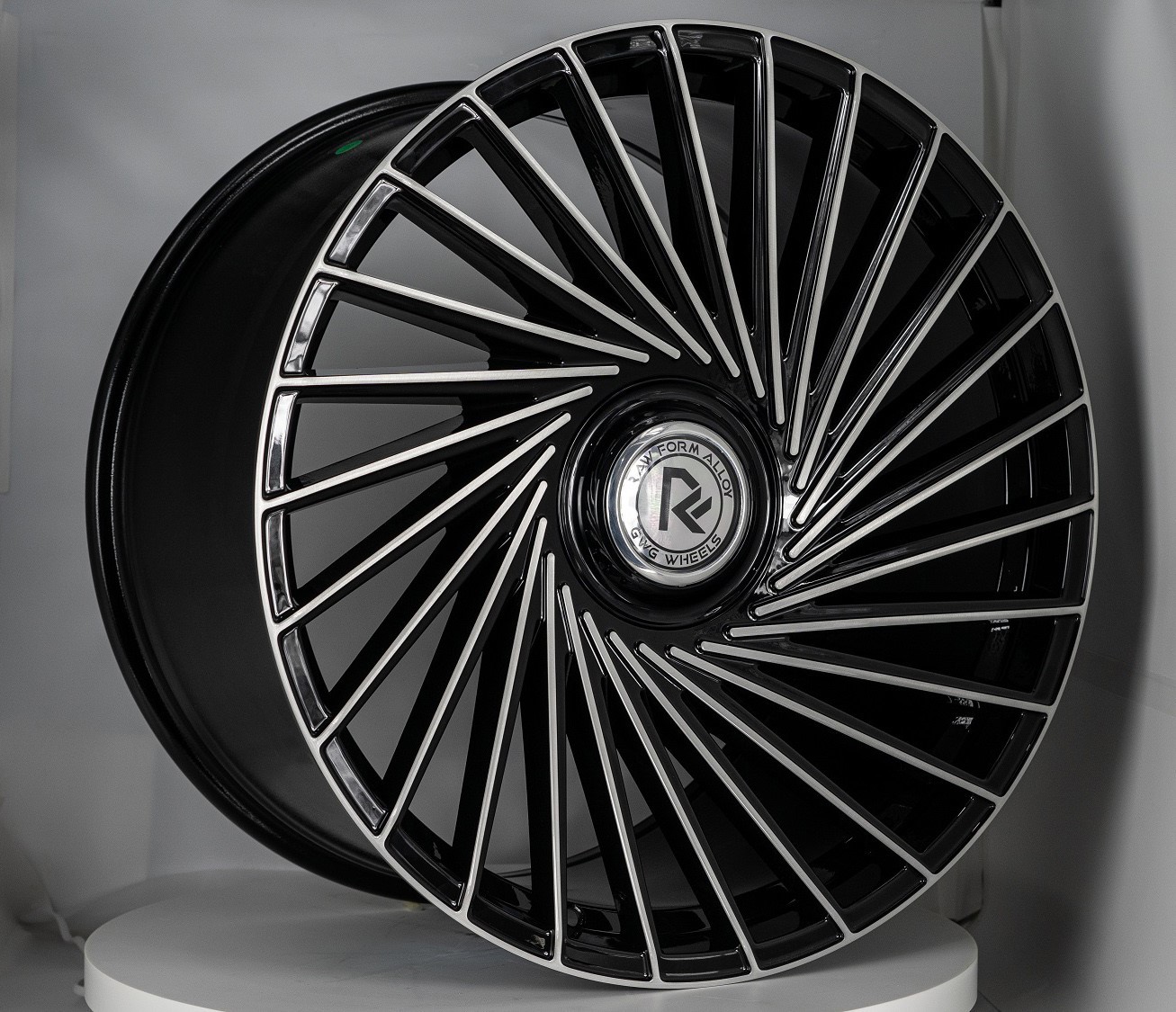 RF2 22 inch Black Rim fits Bentley Continental Flying Spur 2005 - 2013