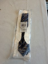 The Children  s Place Boys Striped Tie Navy Blue Size 8-14 New with Tag