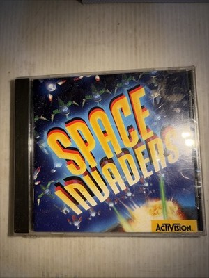 Vintage Brand-New Sealed Mint Space Invaders (PC Windows 95/98, 1999) Video Game
