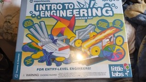 Intero To Engineering Science Kit Thames and Kosmos Little Labs For Ages 5 + NEW