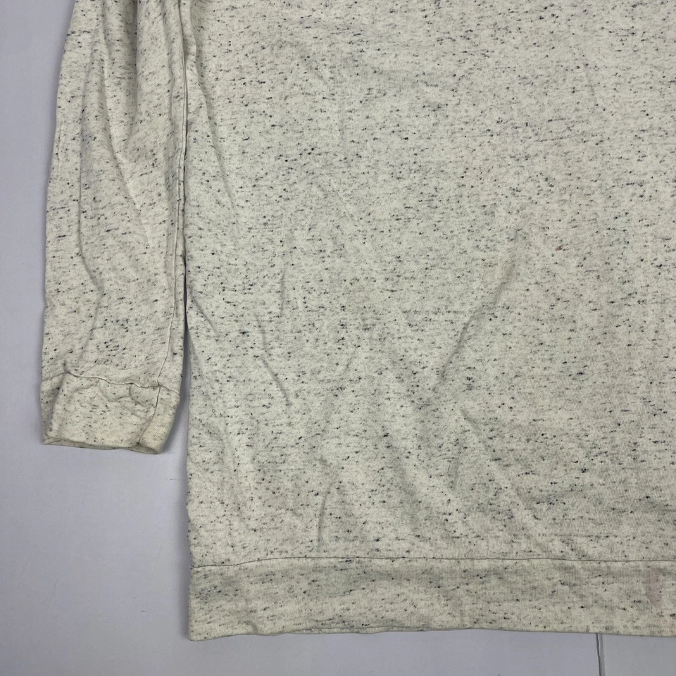 Sudadera Gris Medio Brillante y Desvanecido Mujer Suéter Detalle Cremallera Trasera Foto 2 de 4