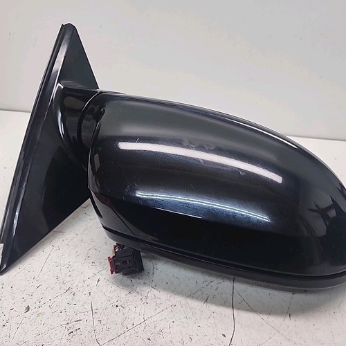 2011 - 2014 Audi A8 Passenger Door Mirror W/O Blind Spot OEM W/O Camera Black - Picture 12 of 13
