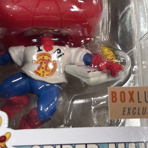 Funko Pop Marvel #672 Spider-Man (con pizza) caja almuerzo exclusivo -- caja dañada - Imagen 9 de 14