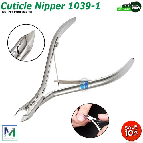 Stainless Steel Cuticle Nail Nipper Clipper Manicure Plier Cutter Tool Feet Care - Picture 33 of 34