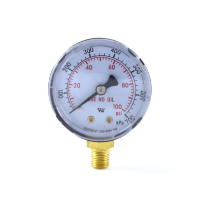 #ad Low Pressure Gauge for Oxygen Regulator 0 100 psi 2 inches 1 8quot; NPT Thread $14.99