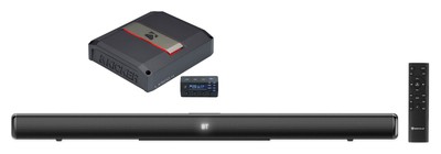 Kicker 51LX5004 4-Channel Car Audio Amplifier+Home Theater Soundbar LX500.4