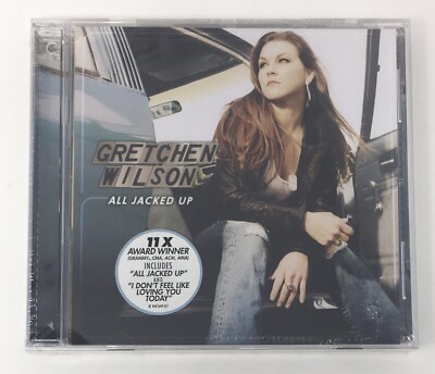 GRETCHEN WILSON  All Jacked Up  SEALED CD Nashville Country 2005 Epic New