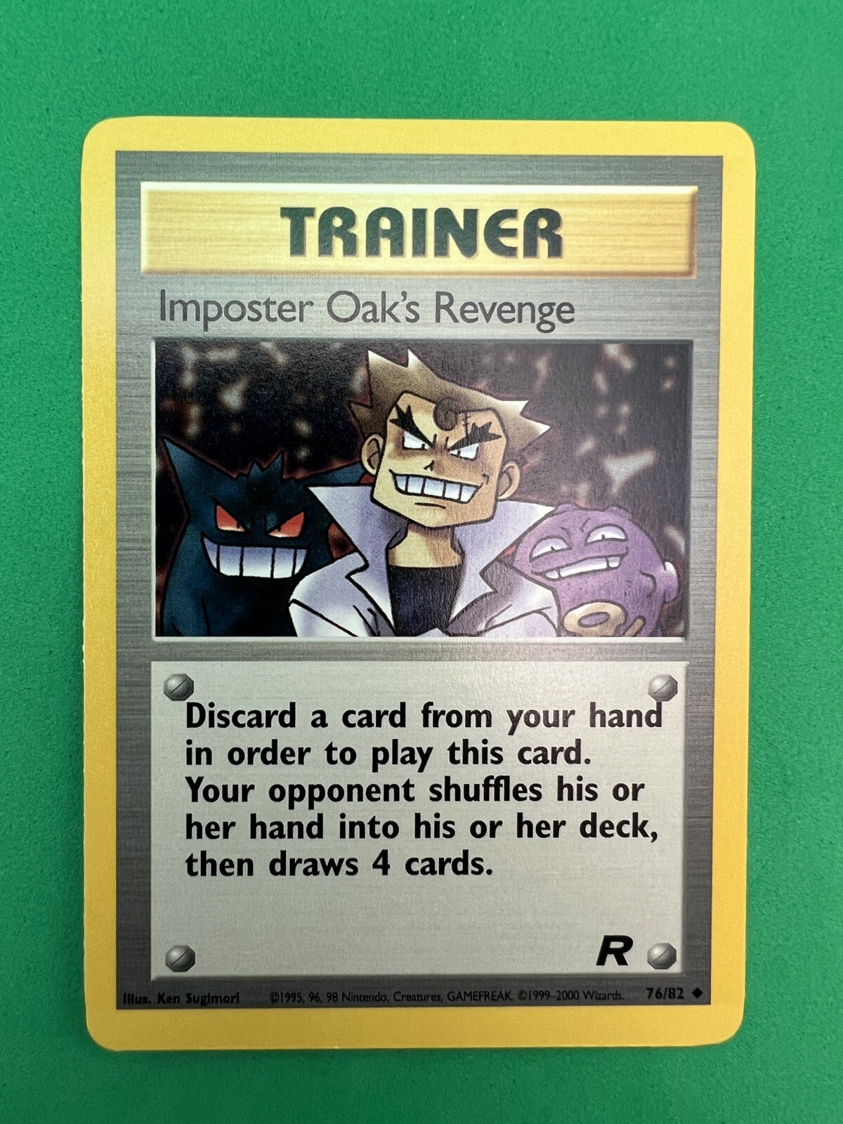 Trainer - Imposter Oak's Revenge 76/82 - Team Rocket - Unlimited Edition - NM