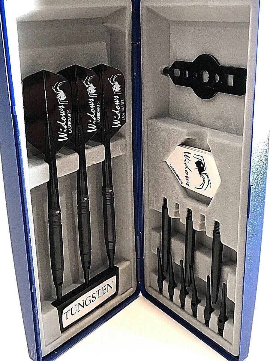 BLACK WIDOW 20 GRAM LASER DARTS SMOOTH RINGED BARREL SOFT TIP