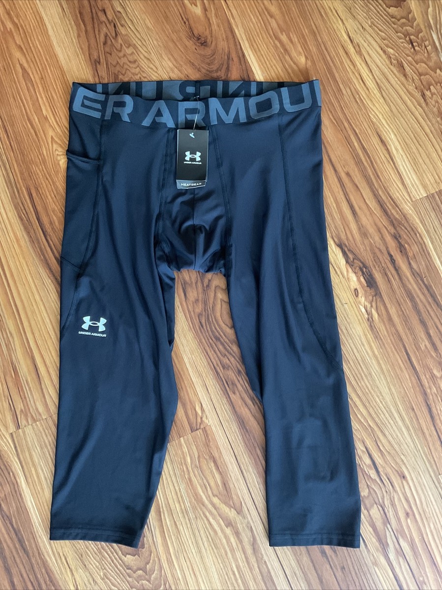 Under Armour 1361588-001 Men's Athletic Leggings, XL Black for