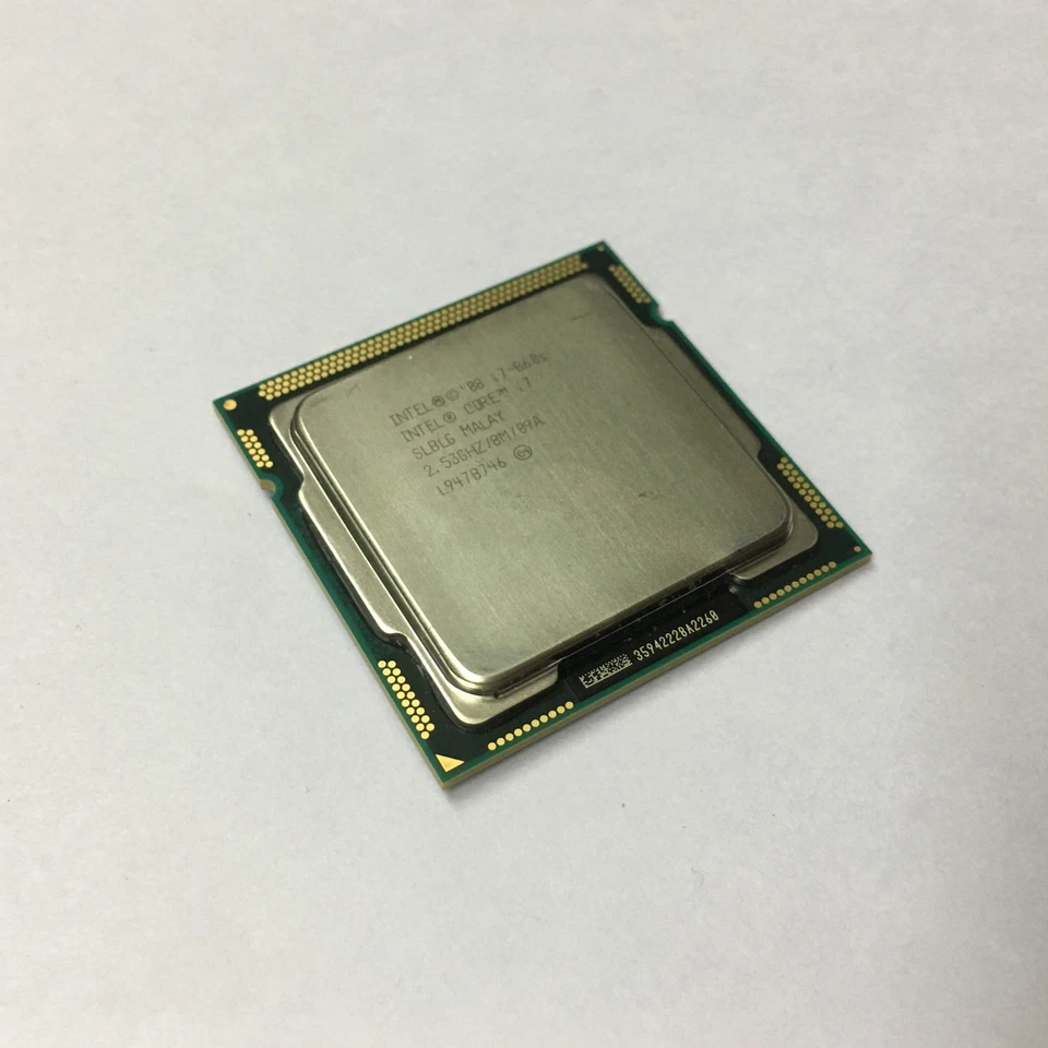 Intel Core i7 860S 2.53 GHz Quad-Core 8M SLBLG Processor Socket 1156 CPU Tested - Image 3 of 3