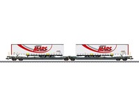 Spur H0 MäRklin 47472 Doppel-Taschenwagen Sdggmrss Der Mfd Rail Gmbh Neu Ovp