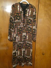Zara Trafaluc Collection Women’s Multicolor Long Sleeves Dress Size XSmall