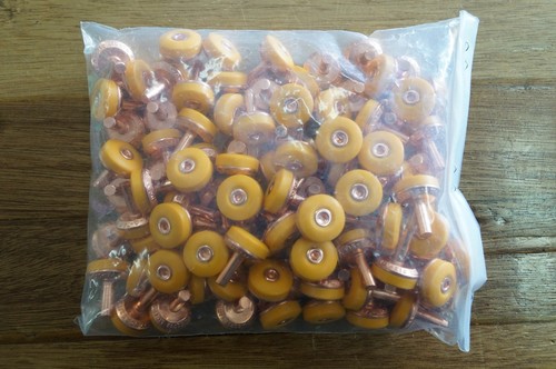 100 Piece Tap Washer Kit Delaware Soft Turn Domed Jumper Valves - Picture 4 of 4