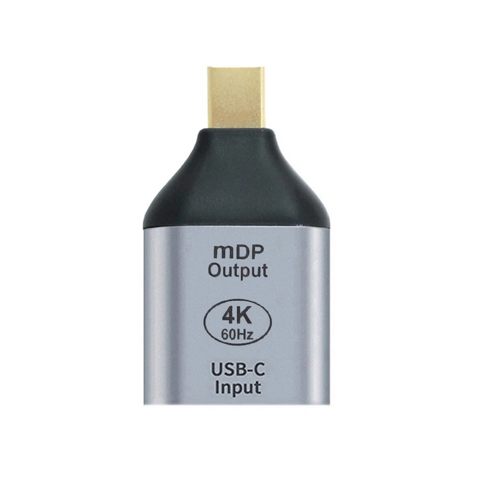 CY USB-C Type C Female Source to Mini Displayport DP HDTV Adapter 4K 60hz 1080p - Image 4 of 4