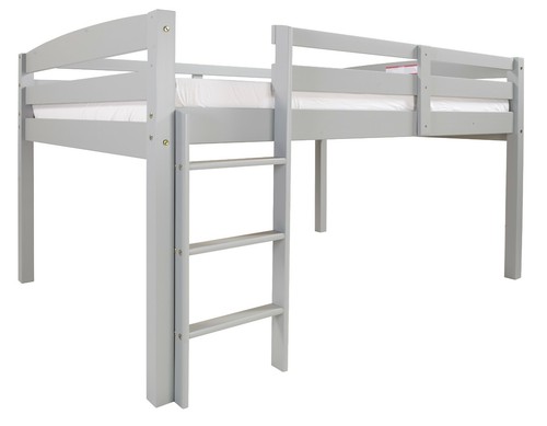 Solid Wood Low Loft Bed, High Weight Capacity, Factory Direct, Mult Color & Size - Picture 4 of 23