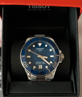 WUNDERSCHÖNE TISSOT SEASTAR 1000 T120.210.11.041.00 36mm UNISEX