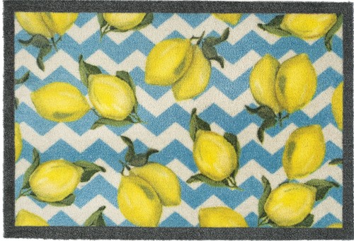 Muddle My Mat Range Trees Pheasant Leaves Lavender Grey Check Brown Door Mat - Picture 22 of 39