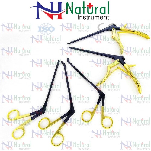 Kerrison Rongeurs Argento & Oro (3 Mm) Chirurgia Ortopedica Cervicale - Foto 4