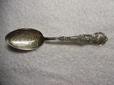 1-1/8 Ounce Sterling Silver Teaspoon 6" Long Cleveland 160-4H