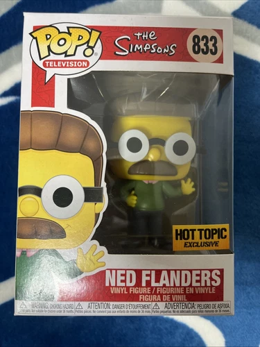 Funko Pop! Vinyl: The Simpsons Ned Flanders 833 Hot Topic Exclusive 