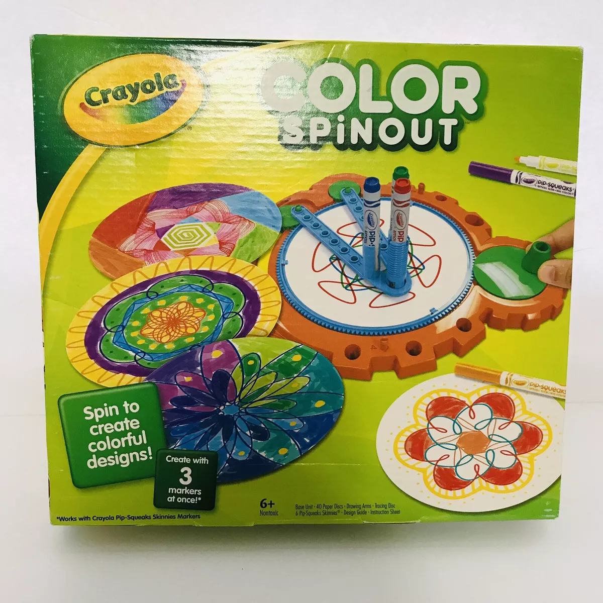 Crayola Color Spinout Marker Art Activity Age 6+