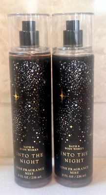 Bath & Body Works Into The Night Fine Fragrance Perfume Spray Mist 8 oz NEW 2X