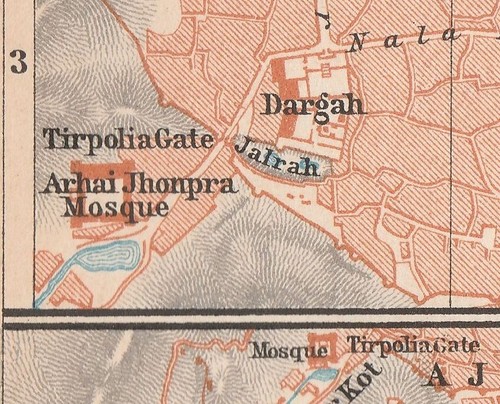 Ajmer Ajayamerū 1914 INDIA ORIGINAL MAP CITY PLAN Hindustan Rajasthan - 第 2/4 張圖片