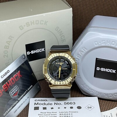 CASIO G-SHOCK GM-S2100GB-1AJF ゴールド/ブラック Casio G-Shock GM-S2100GB-1A Men's Watch, Casual : Amazon.ca