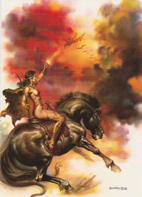 1992 BORIS VALLEJO SERIES 2 SINGLE TRADING CARD #82 MAGIC RING | eBay