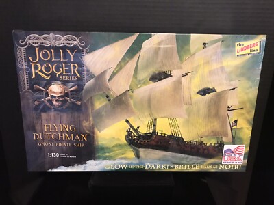 LINDBERG HL218/12 JOLLY ROGER FLYING DUTCHMAN MODEL KIT-NIB-1:130 SCALE