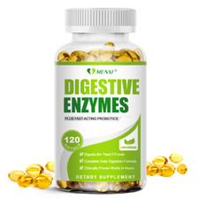 Digestive Enzymes w/ Prebiotic  Probiotics, Gas, Constipation  Bloating Relief
