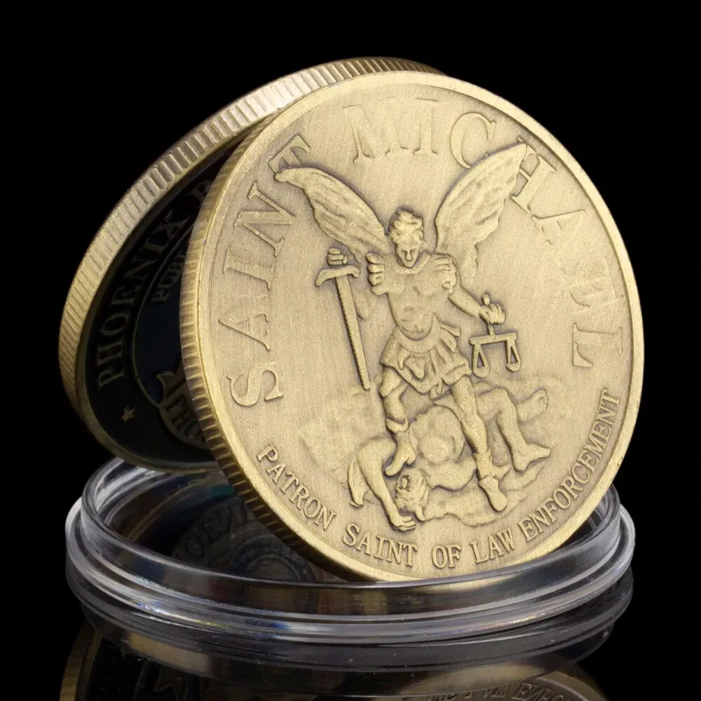 St. Mchael Polce Challenge Con - Etsy - Foto 7