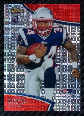 Stephen Ridley - 2011 Topps Finest #95 X-Fractor #213/399 - Rookie - Patriots