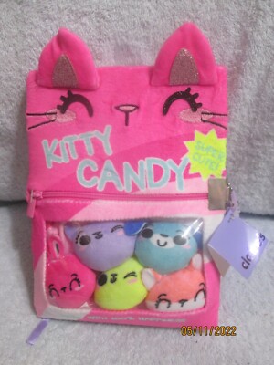 Claire's Cat Kitty Candy ''Kiki'' Journal Diary With Lock & Key New