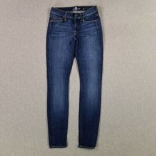 7 For All Mankind Size 26 The Skinny Jeans Quality Denim Jegging Modern Cute