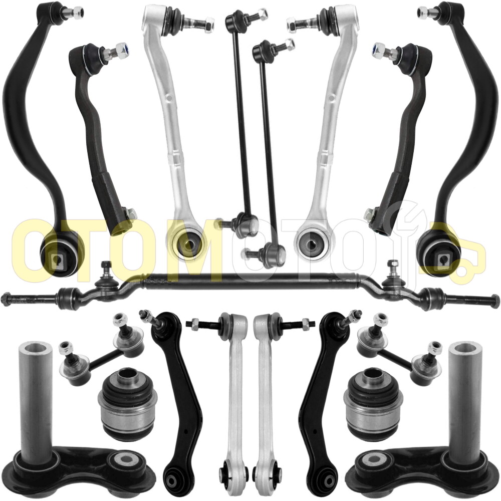 Supprimer vibrations BMW E38 avec le kit triangle suspension et rotules 19 pièces avant arrière