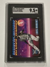 2021 Topps Big League #DW-11 Luis Robert Defensive Wizards SGC 9.5 Mint+