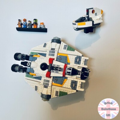 Verstellbare Wandhalterung Set für LEGO Star Wars Ghost & Phantom II 75357