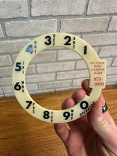 Vintage 1940s TEUTONIA WINE & LIQUOR MART MILWAUKEE WI Advertising Phone Dial