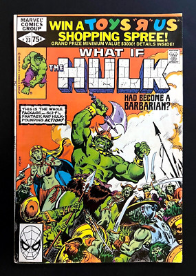 WHAT IF #23 THE HULK HAD BECOME A BARBARIAN? ETERNALS Origin Story Marvel 1977