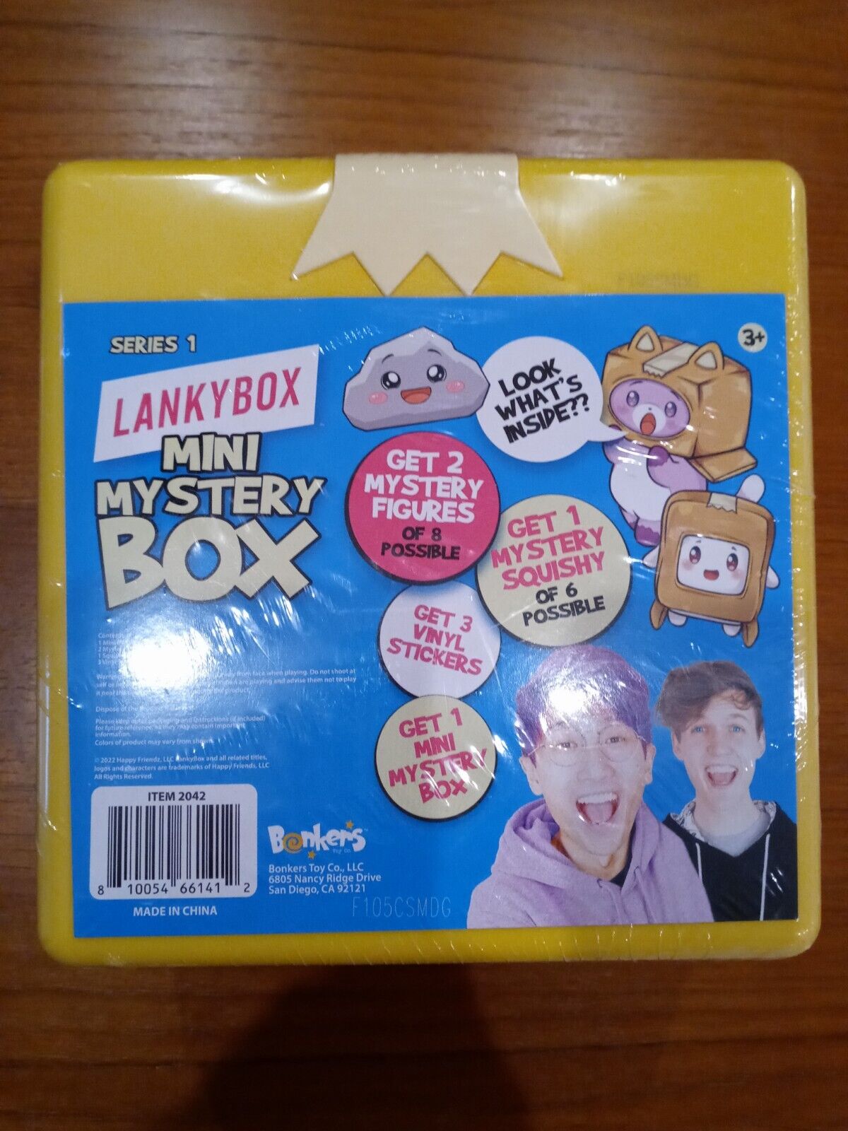 LankyBox Mini Mystery Box, for The Biggest Fans , 2 Mystery Figures, 1  Squishy Figure, a pop-it, and 3 Stickers, Miniatures -  Canada