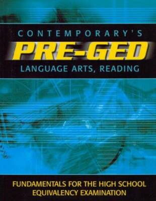 Contemporarys Pre-Ged: Language Arts, Reading (Contemporary's Pre-GED  - GOOD