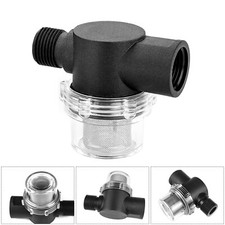 RV Water Pump Strainer Filter Replacement 1/2" Threaded for Motorhome Campervan