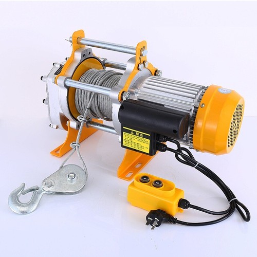 Electric Aluminium Housing Winch Small Electric Hoist Home Decoration Lifting - Picture 2 of 8