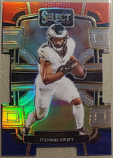 2023 Panini Select D'Andre Swift #81 Die-Cut Red White & Blue Prizm Eagles