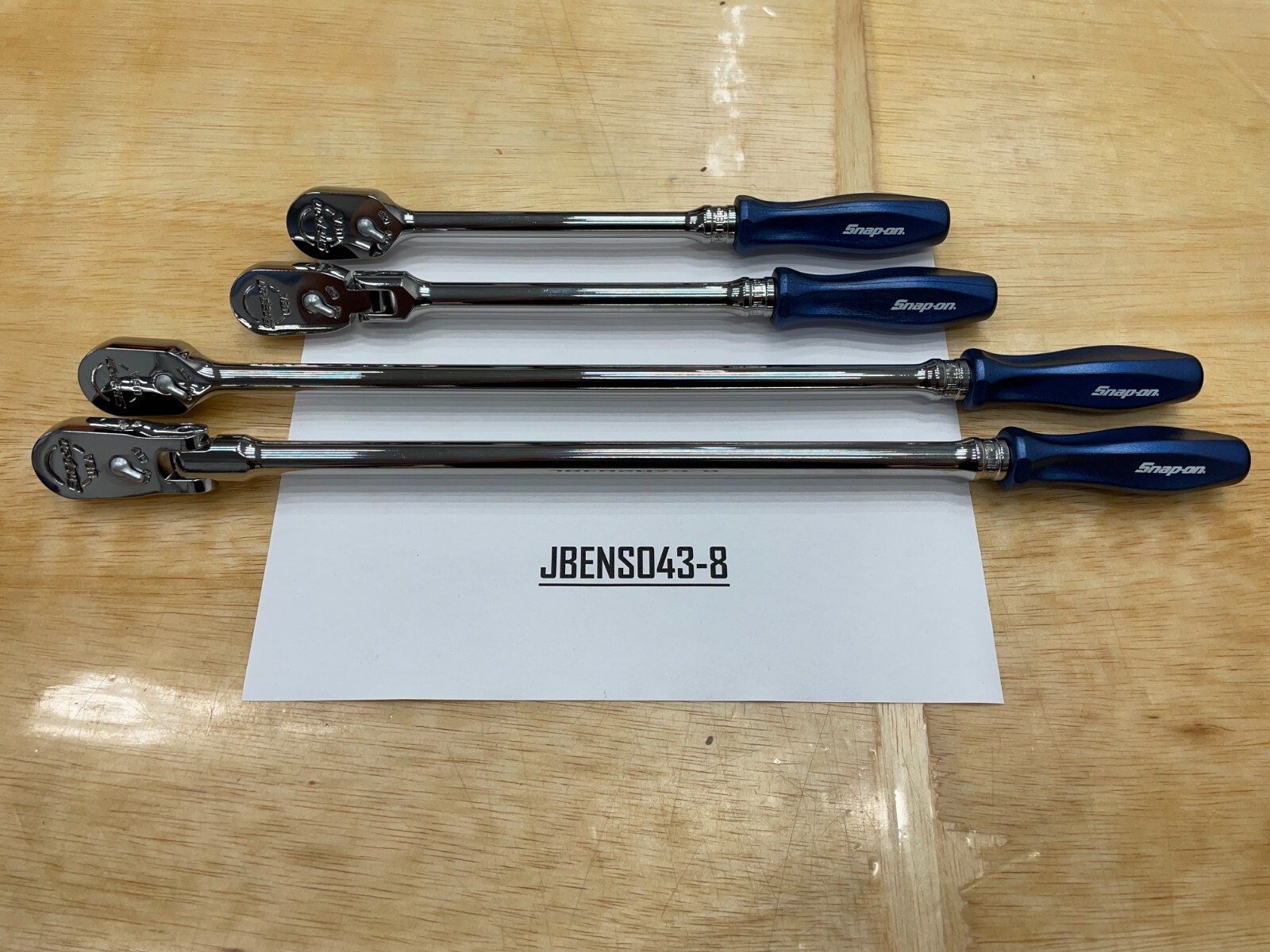 Snap-on Tools NEW 4pc POWER BLUE 3/8